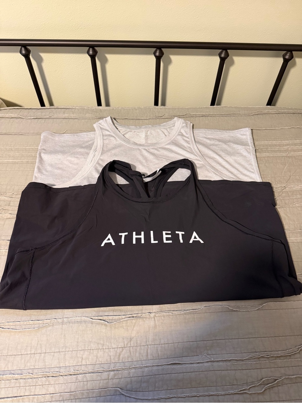 ATHLETA Racer Back Logo Tank Top Bundle | Size XL